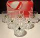 6 Waterford Westhampton Double Old Fashioned Tumbler Glasses