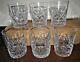 6 waterford lismore double old fashioned glasses signed