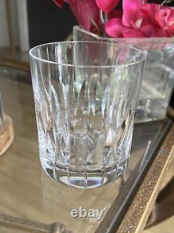 7 Mikasa Boardroom Crystal Double Old Fashioned Barware 4 Tall New