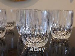 7 Mikasa Park Lane Crystal 5 3/4 Double Old Fashioned Tumblers
