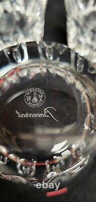 7 Pc Set Baccarat Etna Crystal Double Old Fashioned Glasses in Original Box Sign