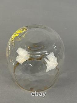 7 Vtg Ned Smith WATERFOWL Optic 3 1/2 14 Oz Double Old-Fashioned Roly Glasses