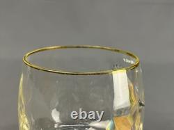 7 Vtg Ned Smith WATERFOWL Optic 3 1/2 14 Oz Double Old-Fashioned Roly Glasses