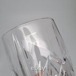 7 Waterford MARQUIS BROOKSIDE Oversized Double Old Fashioned Glasses Set 4 3/8