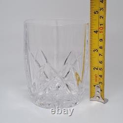7 Waterford MARQUIS BROOKSIDE Oversized Double Old Fashioned Glasses Set 4 3/8