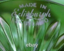 8X Edinburgh Crystal Thistle Double Old Fashioned Tumbler 1st Quality Back stamp