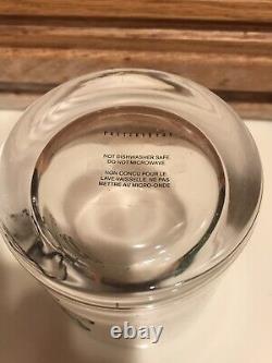 8 Pottery Barn Skull & Crossbone Double Old Fashioned Glasses New in Box