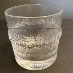 8 Vintage Iittala Finland Niva 12oz Double Old Fashioned Glasses Tapio Wirkkala
