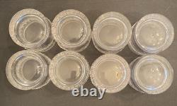 8 Vintage Iittala Finland Niva 12oz Double Old Fashioned Glasses Tapio Wirkkala