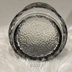 8 Vintage Libbey Brutalist Platinum ARTICA 3.5 Double Old Fashioned / Tumblers