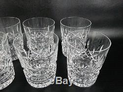 8pc Waterford Crystal Lismore Double Old Fashioned Tumbler