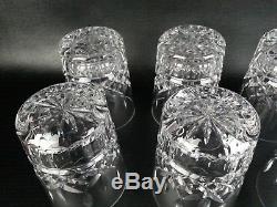 8pc Waterford Crystal Lismore Double Old Fashioned Tumbler