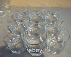 9 Arcoroc Octime Double Old Fashioned Scotch Glasses 10 oz lot 1