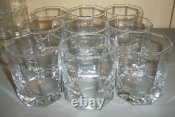 9 Arcoroc Octime Double Old Fashioned Scotch Glasses 10 oz lot 1