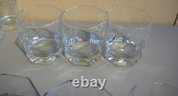 9 Arcoroc Octime Double Old Fashioned Scotch Glasses 10 oz lot 1