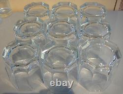 9 Arcoroc Octime Double Old Fashioned Scotch Glasses 10 oz lot 1