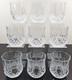 9 Cristal D'Arques Longchamp Clear 3.75 Double Old Fashioned Set Rocks Bar Lot