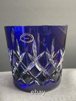 Ajka ARABELLA Cut To Clear Double Old Fashioned Rocks Set NEW-Excellent