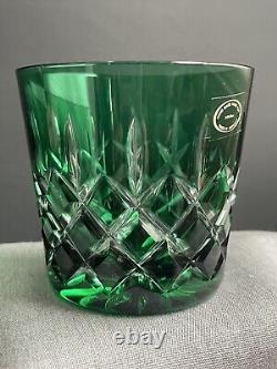 Ajka ARABELLA Cut To Clear Double Old Fashioned Rocks Set NEW-Excellent