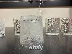 Arbiter Dotti Mixed Double Old Fashioned Glass Set of 6 NEW without Box