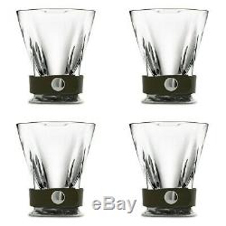 Arte Italica Pewter Giorgio Double Old Fashioned Set/4 Made In Italy