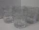 Austrian HEAVY24% lead CRYSTAL Braid Motif Double Old Fashioned Whiskey Glasses