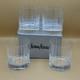 Authentic Set Of 4 Neiman Marcus Double Old Fashioned Drinkware