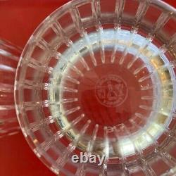 BACCARAT French Crystal Harmony M Pair Of Old Fashioned Tumblers with Box