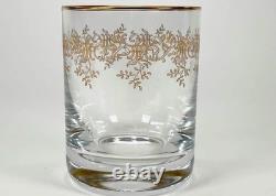 BACCARAT Récamier Model Crystal Double Old Fashioned Set of 4. FREE SHP