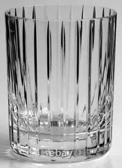 BACCARAT Signed Cut Crystal HARMONIE 4 1/8 Double Old Fashioned Glass 12oz