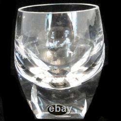 BAR by Moser Double Old Fashioned 4.75 tall NEW NEVER USED made Czech Republic