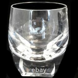 BAR by Moser Double Old Fashioned 4.75 tall NEW NEVER USED made Czech Republic
