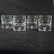 BLOCK KARLSTADT DBL OLD FASHIONED GLASSES, Cut Lead Crystal, 4 1/8, 10 Oz, 4PC