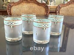 BOULDER RIDGE by Noritake 10oz Double Old Fashioned Frosted Glasses Set of 4