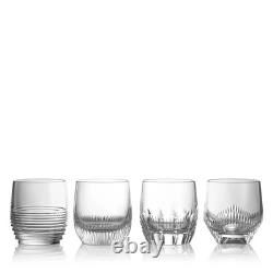 BRAND NEW IN BOX Waterford Mixology Double Old Fashioned Tumblers Set/4 Crystal