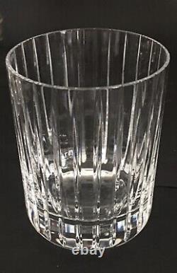 Baccarat Crystal Double Old Fashioned Harmonie Glass 4 1/8 Pristine