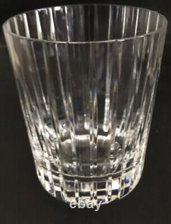 Baccarat Crystal Double Old Fashioned Harmonie Glass 4 1/8 Pristine