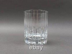 Baccarat Crystal France Rotary Double Old Fashioned Glass Tumbler