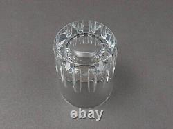 Baccarat Crystal France Rotary Double Old Fashioned Glass Tumbler