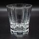 Baccarat Crystal France Triade Double Old Fashioned Tumbler Glass 4 1/8