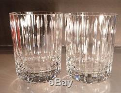 Baccarat Crystal HARMONIE (1975-) Set of 2 Double Old Fashioned 4 1/8 13 oz
