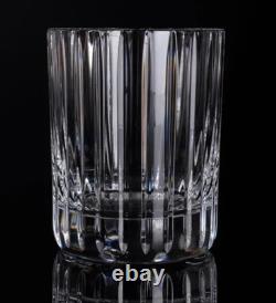 Baccarat Crystal Harmonie Cut Double Old-fashioned Tumbler One Glass 1845261 New