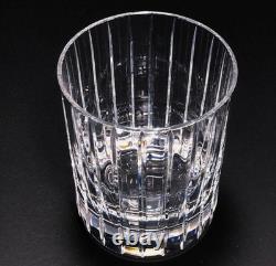 Baccarat Crystal Harmonie Cut Double Old-fashioned Tumbler One Glass 1845261 New