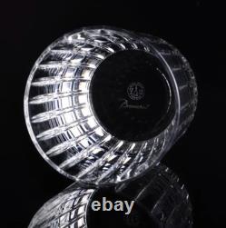 Baccarat Crystal Harmonie Cut Double Old-fashioned Tumbler One Glass 1845261 New
