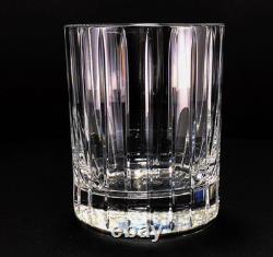 Baccarat Crystal Harmonie Cut Double Old-fashioned Tumbler One Glass 1845261 New