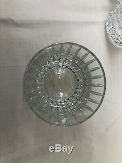 Baccarat Crystal Harmonie Double Old Fashioned Tumbler Glass 4-1/8 6 Pcs