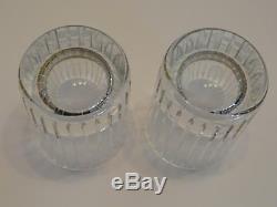 Baccarat Crystal Harmonie Double Old Fashioned Tumbler Glass Set of 2, 4 1/8