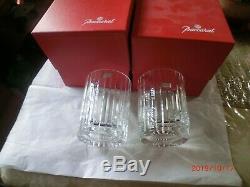 Baccarat Crystal Harmonie Double Old Fashioned Tumbler Glasses, Set of Two