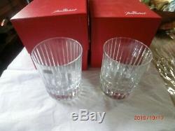 Baccarat Crystal Harmonie Double Old Fashioned Tumbler Glasses, Set of Two