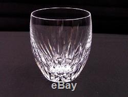 Baccarat Crystal Massena Double Old Fashioned 13 Ounce Flat Tumbler 4 Tall